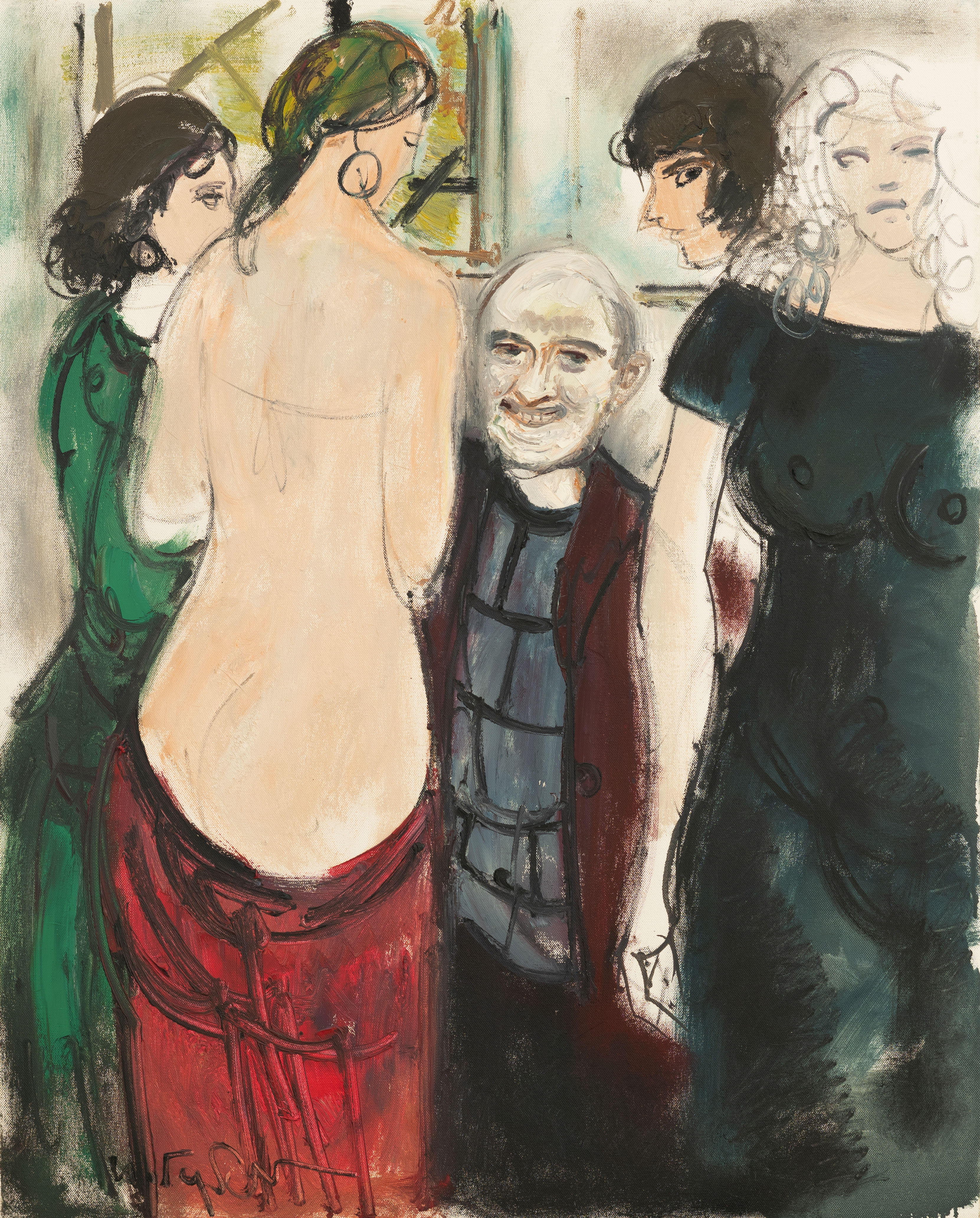 No name, 2017. Масло, полотно, 80х100 СМ.