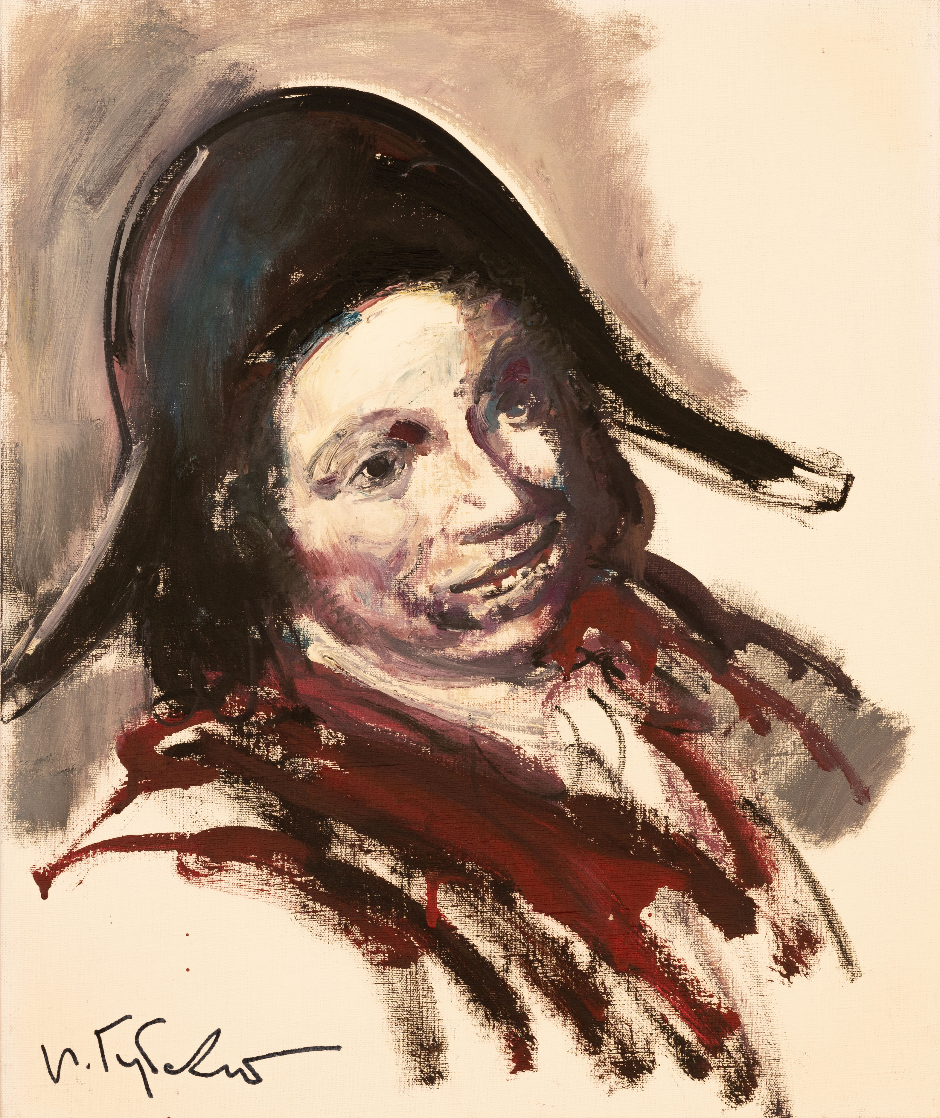 Посмішка карлика, 2004. Масло, полотно, 60х50 СМ.