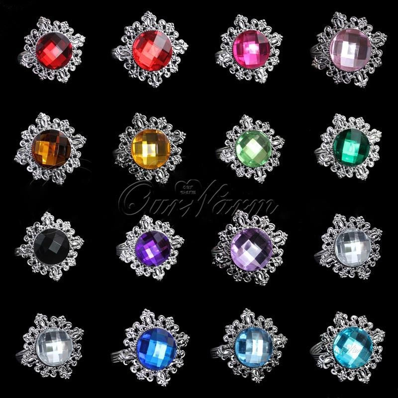 Thumbnail: Sparkles Diamond Napkin Rings