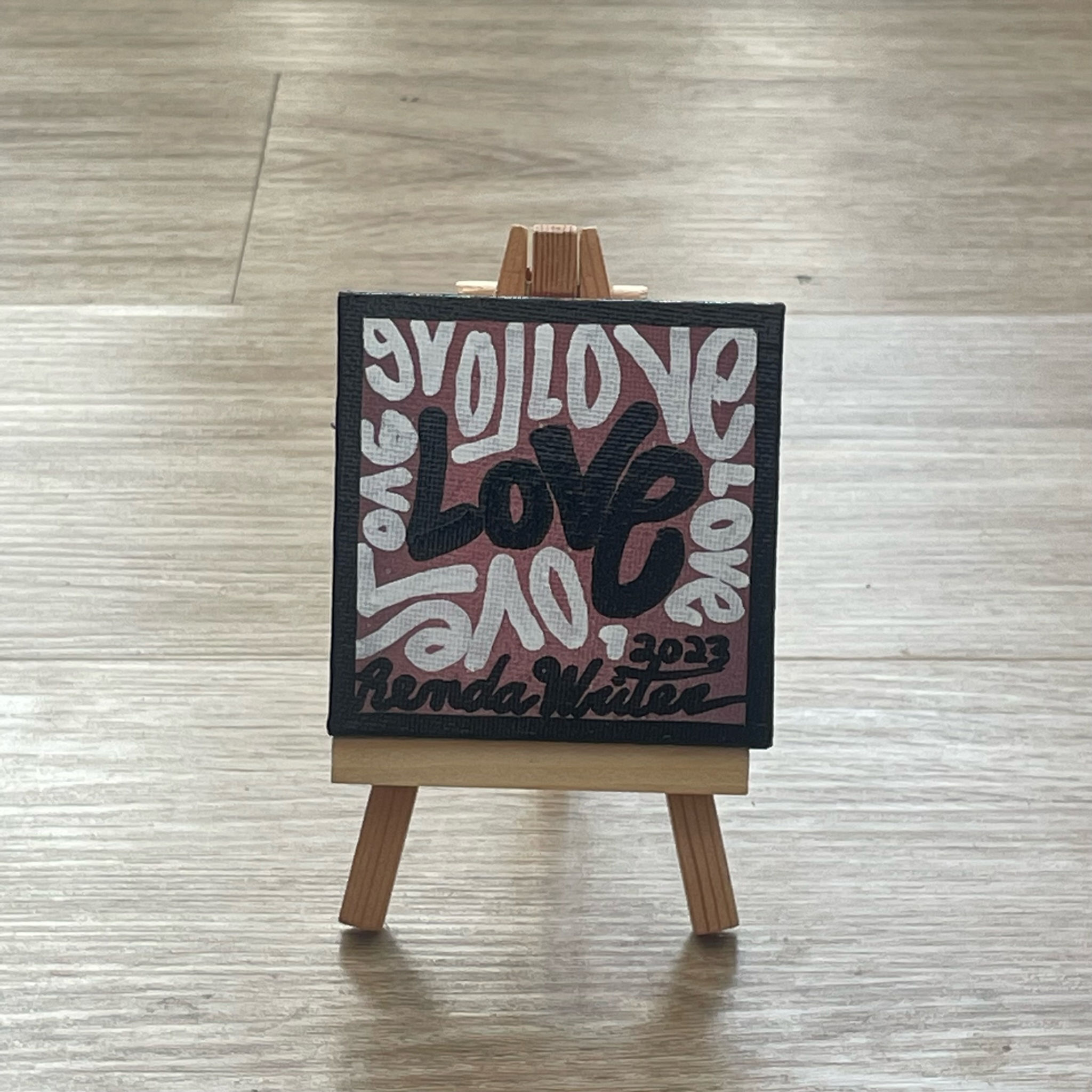 #23 - 3" x 3" Renda Writer Canvas