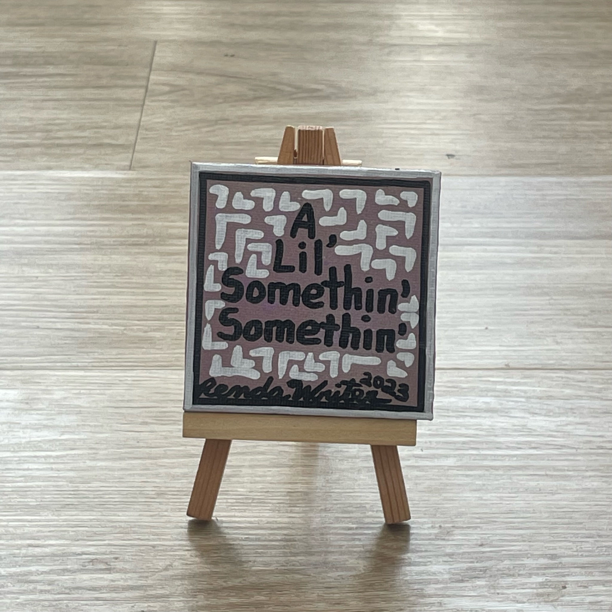 #21 - 3" x 3" Renda Writer Canvas