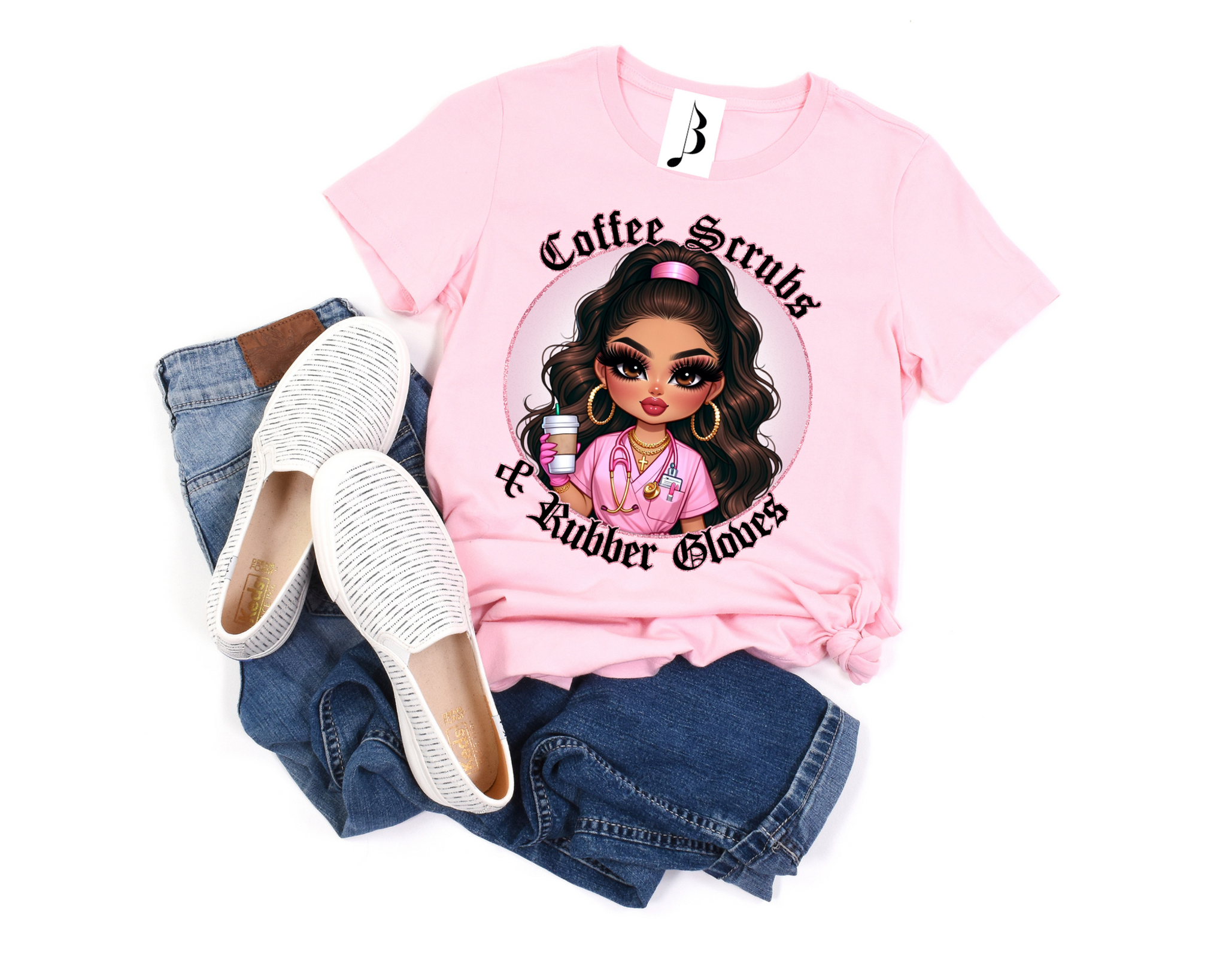 Coffee Scrubs & Rubber Gloves