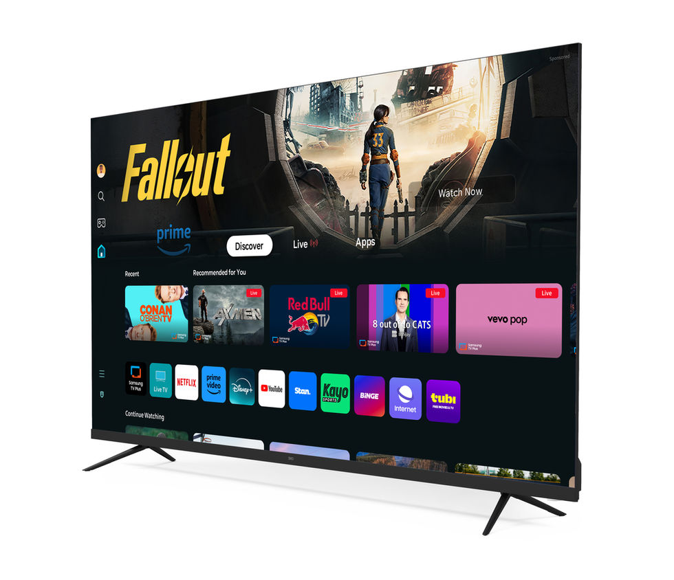 EKO 55 inch Tizen smart TV front view