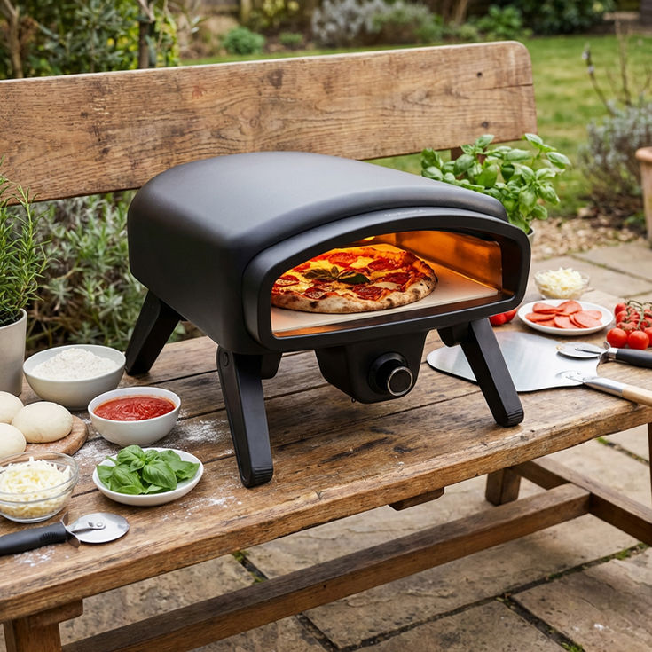 14" Gas Pizza Oven - Germanica - 5