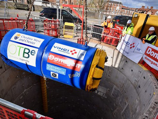 Vinci starts tunnelling work on Chester’s new drain