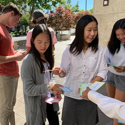 NIMBLE's Incubator program high school participants