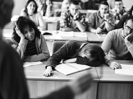 why my history prof told me to get the fuck out of his class