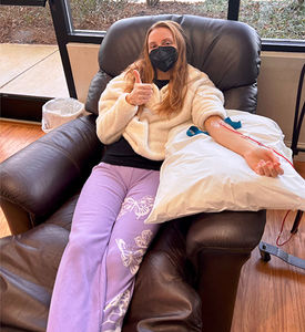 Jesse Barry on her patient journey to return to the stage