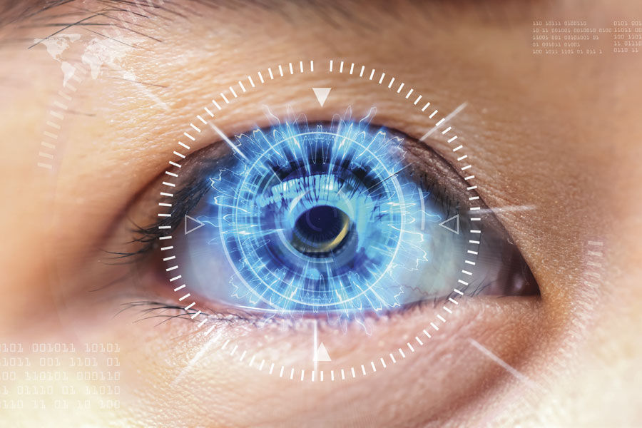 Eyeball close up