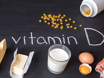 a look at various sources of vitamin D from Milk to pill supplements