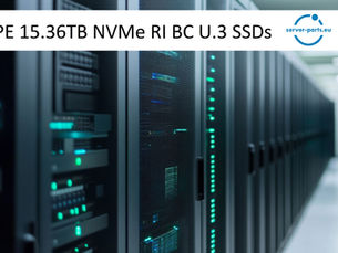HPE 15.36TB NVMe RI BC U.3 SSD P50224-B21 P50961-001 for HPE ProLiant Gen10 Gen11 servers. Refurbished. Server-parts.eu