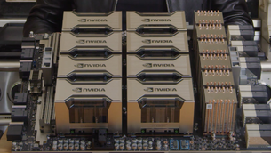 Detailed comparison of NVIDIA T4 and A100 GPUs for AI, deep learning, and high-performance computing (HPC) in data centers by server-parts.eu. This image illustrates the performance, architecture, memory bandwidth, and use cases of NVIDIA's Turing-based T4 GPU versus the Ampere-based A100 GPU, showcasing insights for choosing the best GPU for inference, edge AI, and large-scale data center deployments. Find the best GPU solutions for your AI and HPC needs with server-parts.eu.