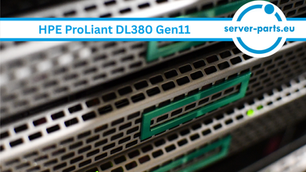 HPE ProLiant DL380 Gen11 server dual socket Intel Xeon DDR5 PCIe 5.0 rack server. server-parts.eu. used. refurbished.