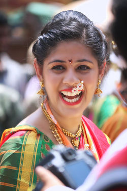 Traditional Model Candid