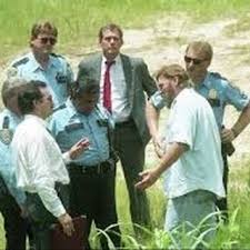 Jennifer Ertman's father at the crime scene 