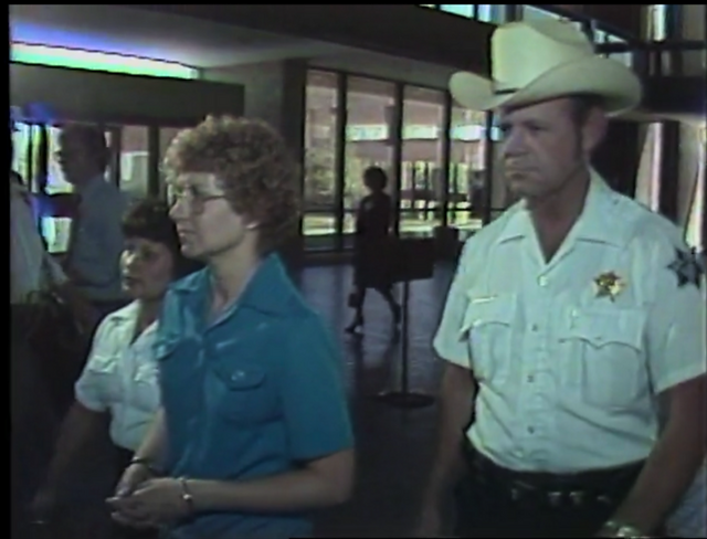 Candy Montgomery arrested.