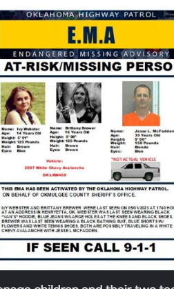 EMA Missing Persons flyer