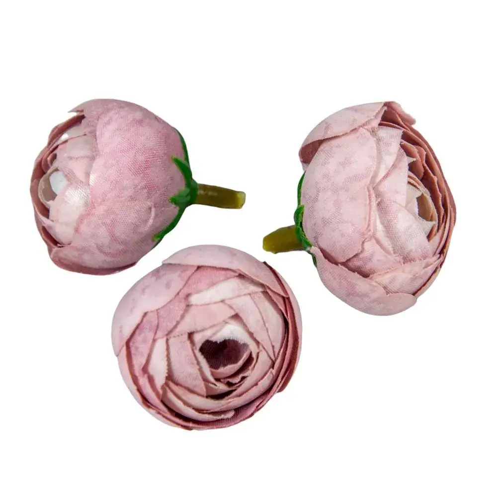 Mini lilás márványos boglárka virágfej