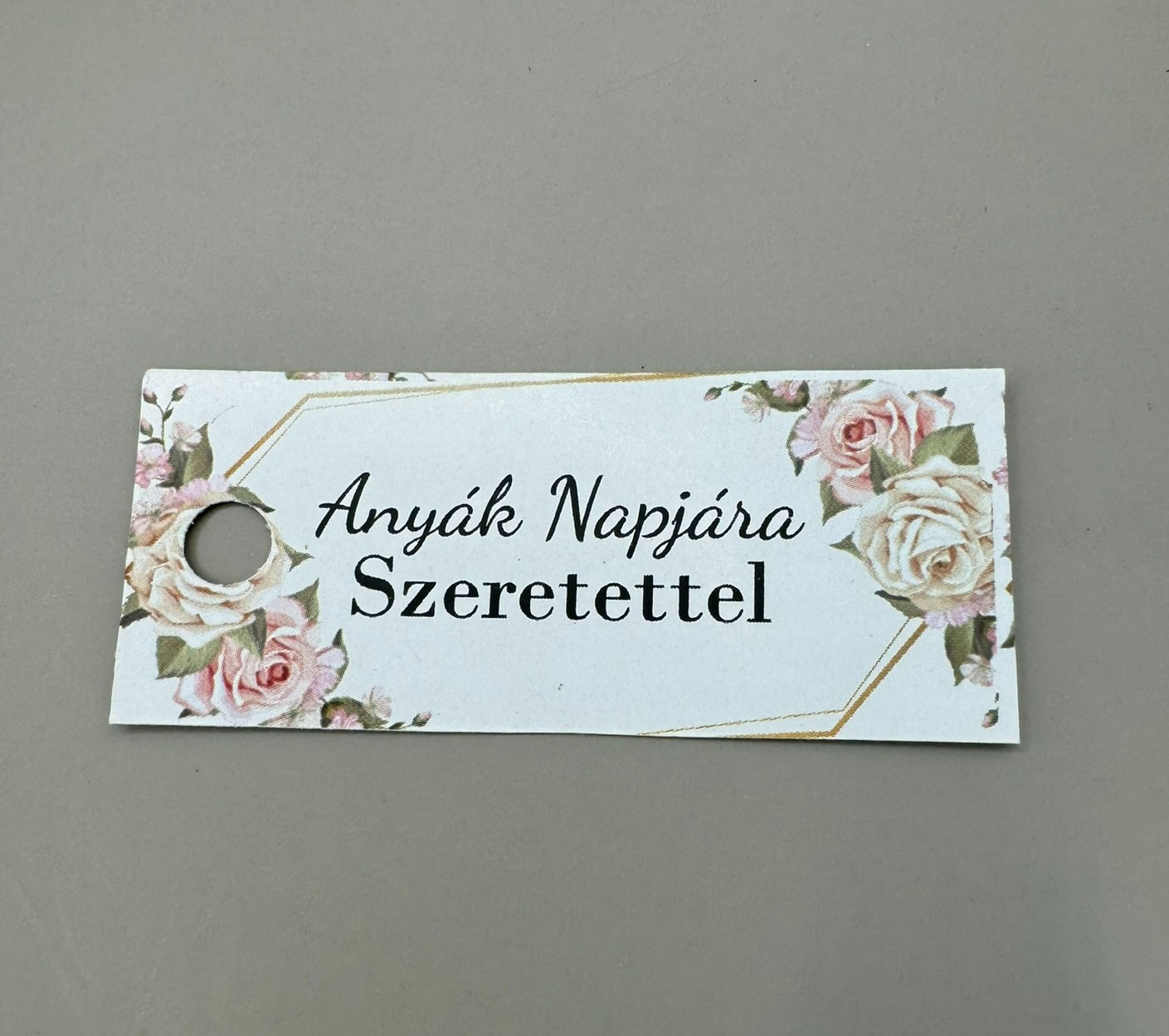 Anyák Napjára Szeretettel üdvözlő kis káryta