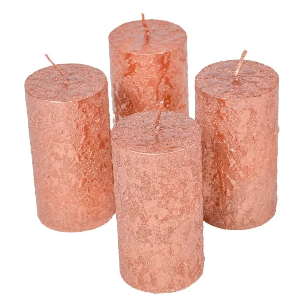 Fröcskölt henger gyertya csomag rosegold