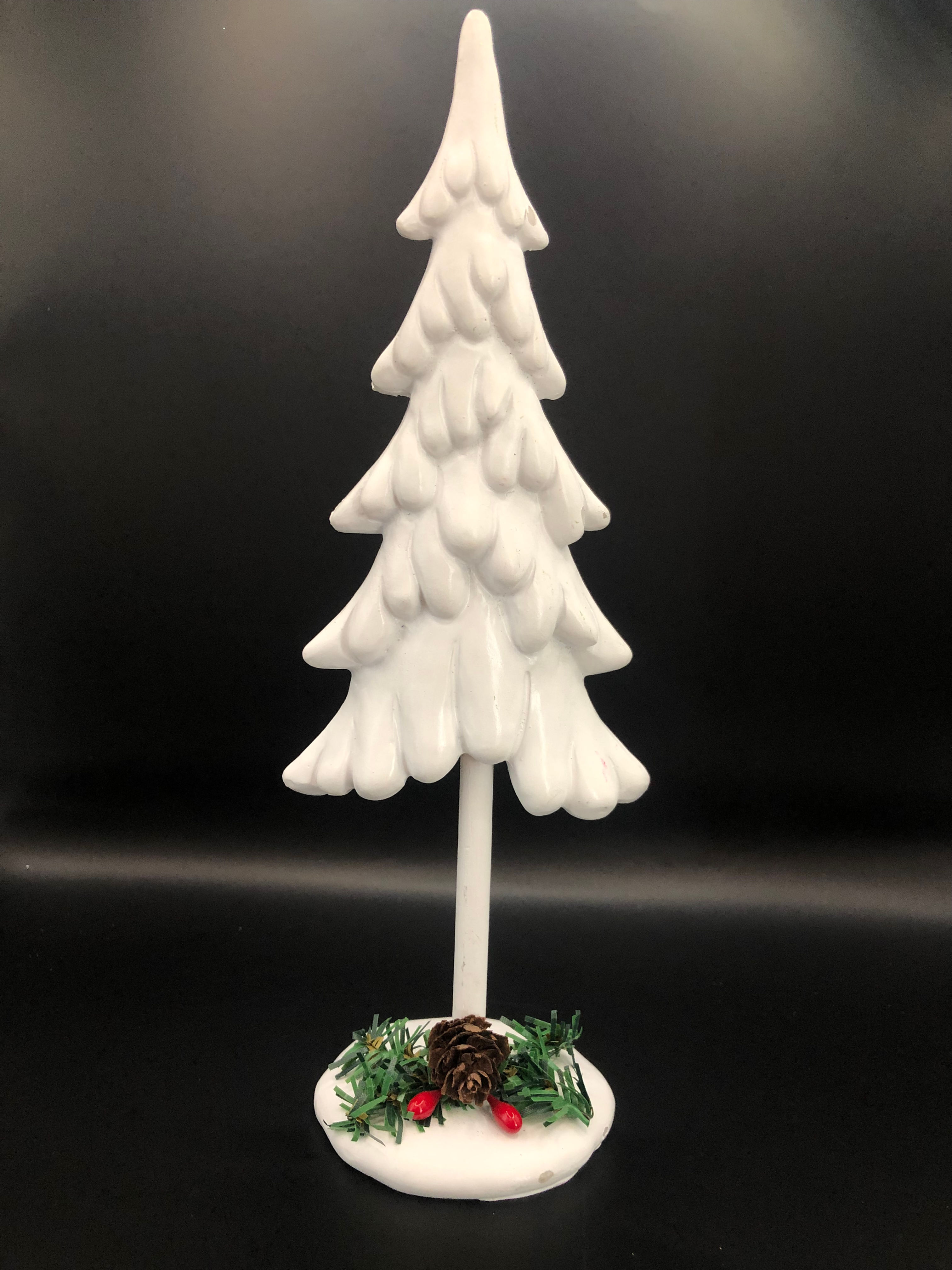 MAGAS FEHÉR FENYŐ TOBOZZAL NAGY