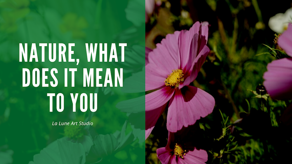Nature, what does it mean to you?