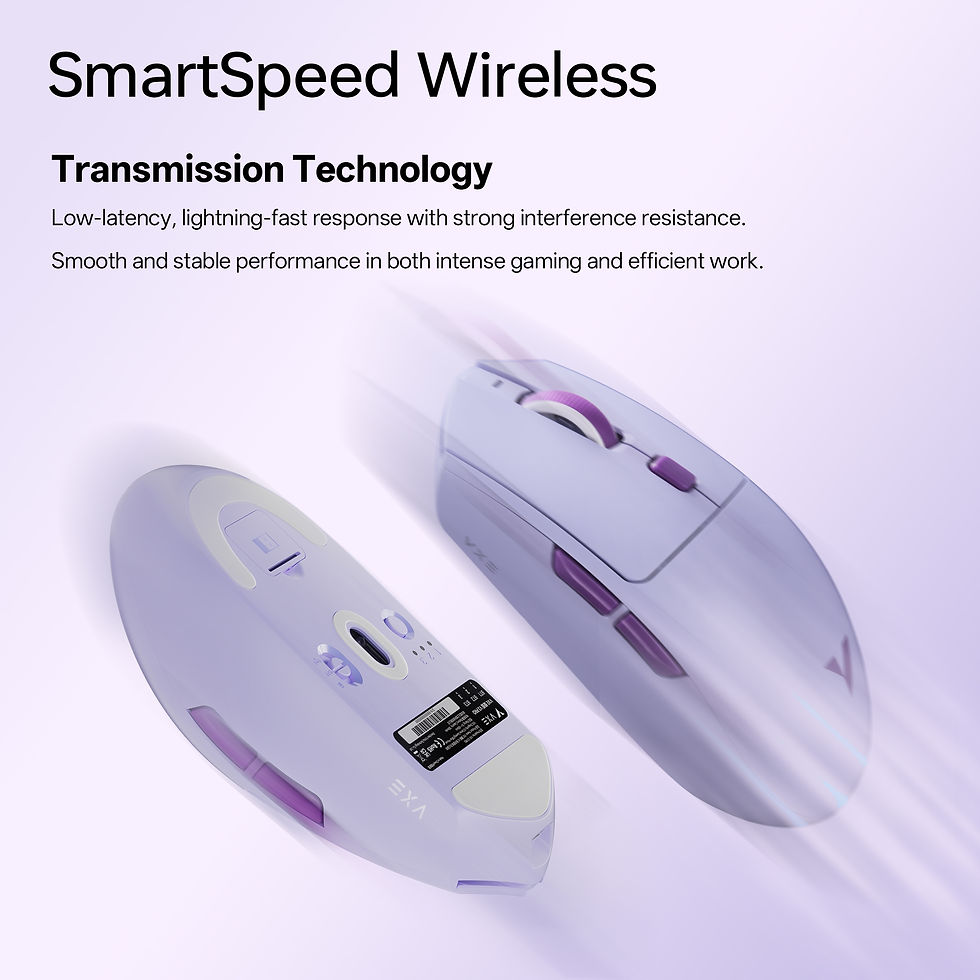 Thumbnail: ATK VXE Dragonfly V3 PRO Bluetooth Gaming Mouse PAW3395SE 2.4G Wireless E-sports