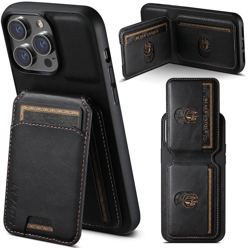 Thumbnail: CardGuard Leather Phone Case