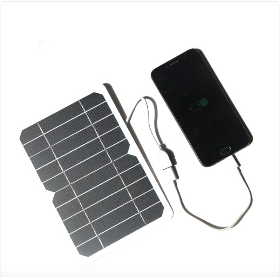縮圖：Solar Power Bank Charger