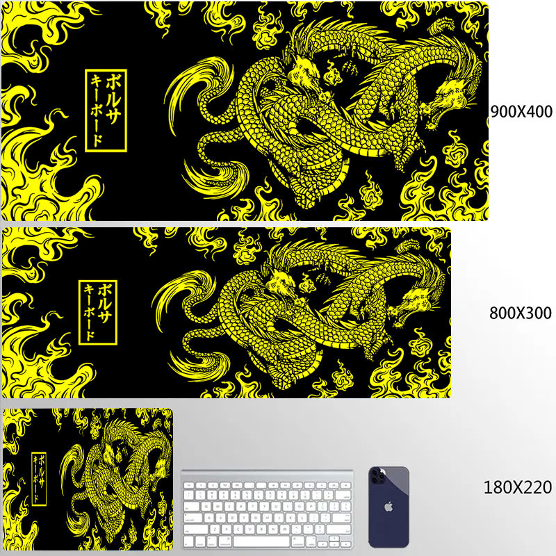 Miniatura: Mausepad Dragon Mouse Pad Company Large Anime Mouse Pad Desktop Table Mat Desk M