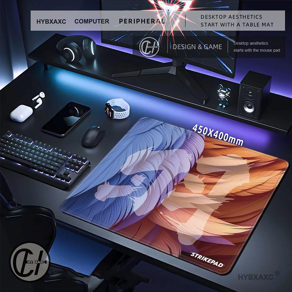 Miniatura: Strikepad MST491 Gaming Mousepad Alluring Holographle Design 450x400x2mm Mouse M