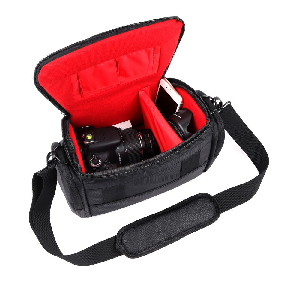 Miniatura: Waterproof Shoulder Bag for Canon Nikon DSLR Cameras