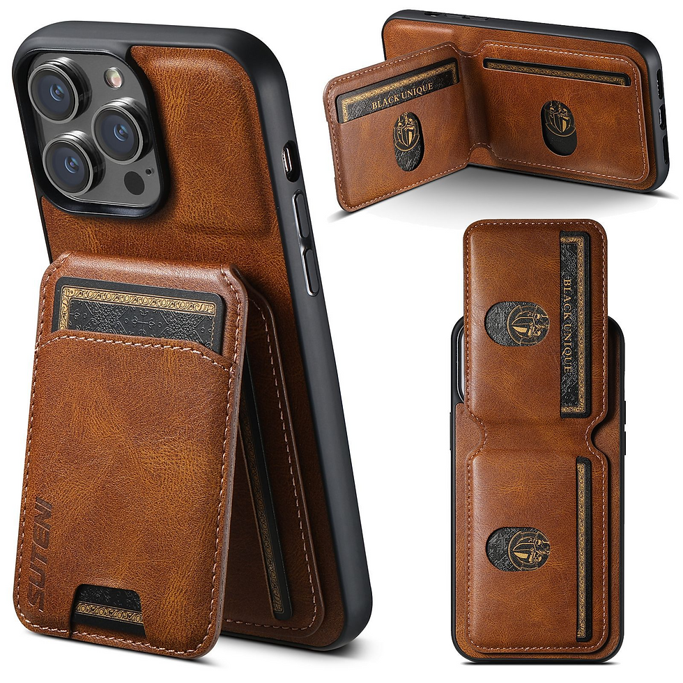 サムネイル： CardGuard Leather Phone Case