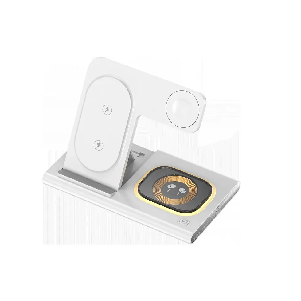 Miniatura: Fashion Folding Four-in-one Wireless Charger