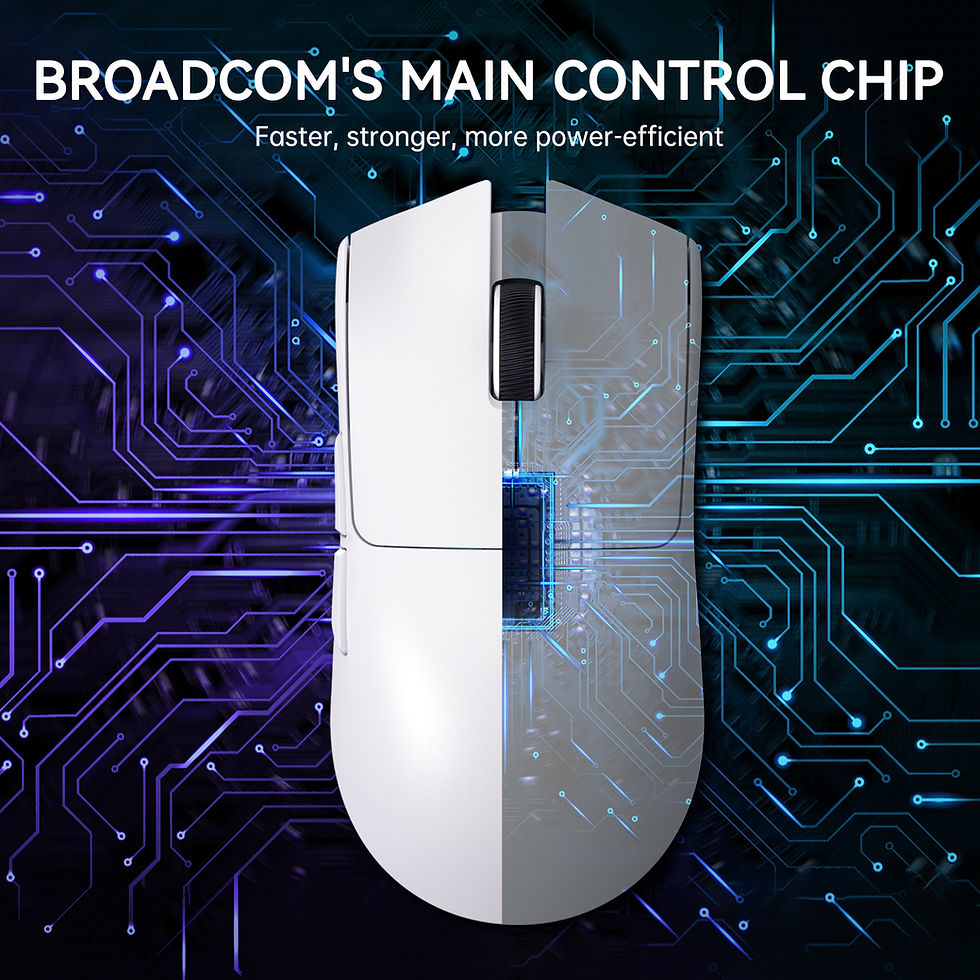 Miniatura: ATTACK SHARK X11 Lightweight Wireless Gaming Mouse with RGB Backlight Charging, 