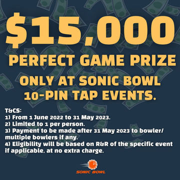 $15,000 Perfect Game Prize