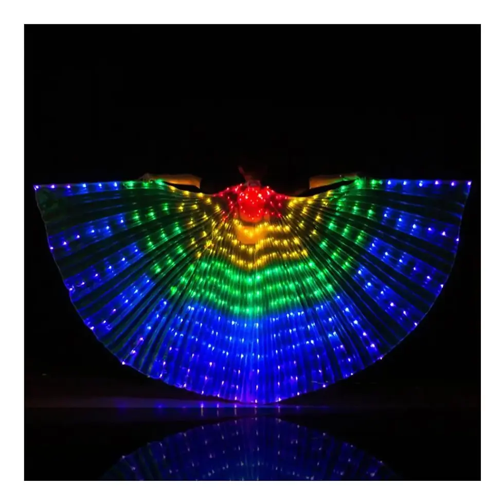Miniatura: Capa Led Capa Luminosa Luces Led Cotillón Fiestas Novias 15
