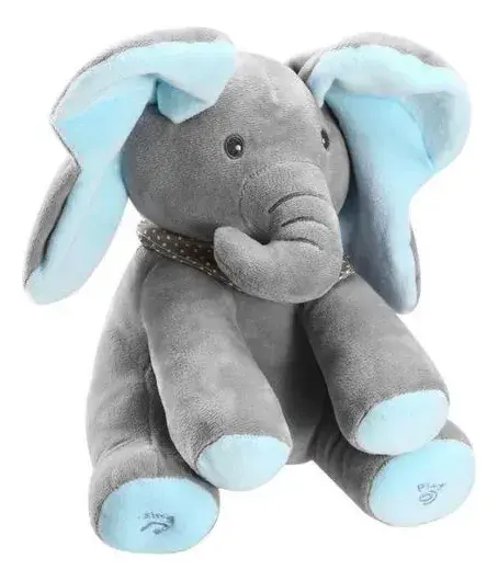 Miniatura: Peluche Interactivo Aca Está Con Movimiento Juguetes Para Bebe Musical