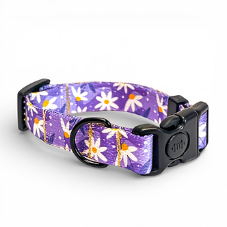 Obroża Zatrzaskowa "Flower Power"