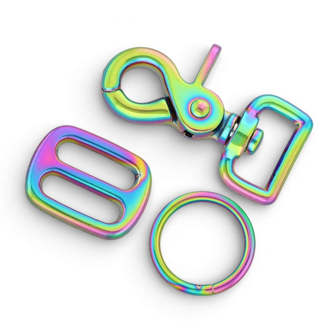 tęczowe okucia - personalizacja