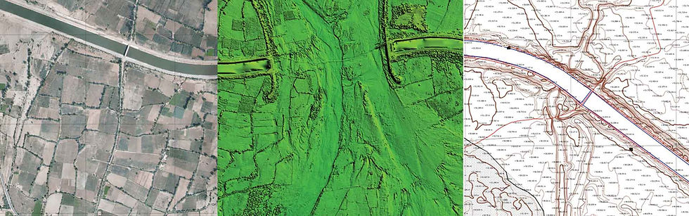 Aerial Data Processing Techniques