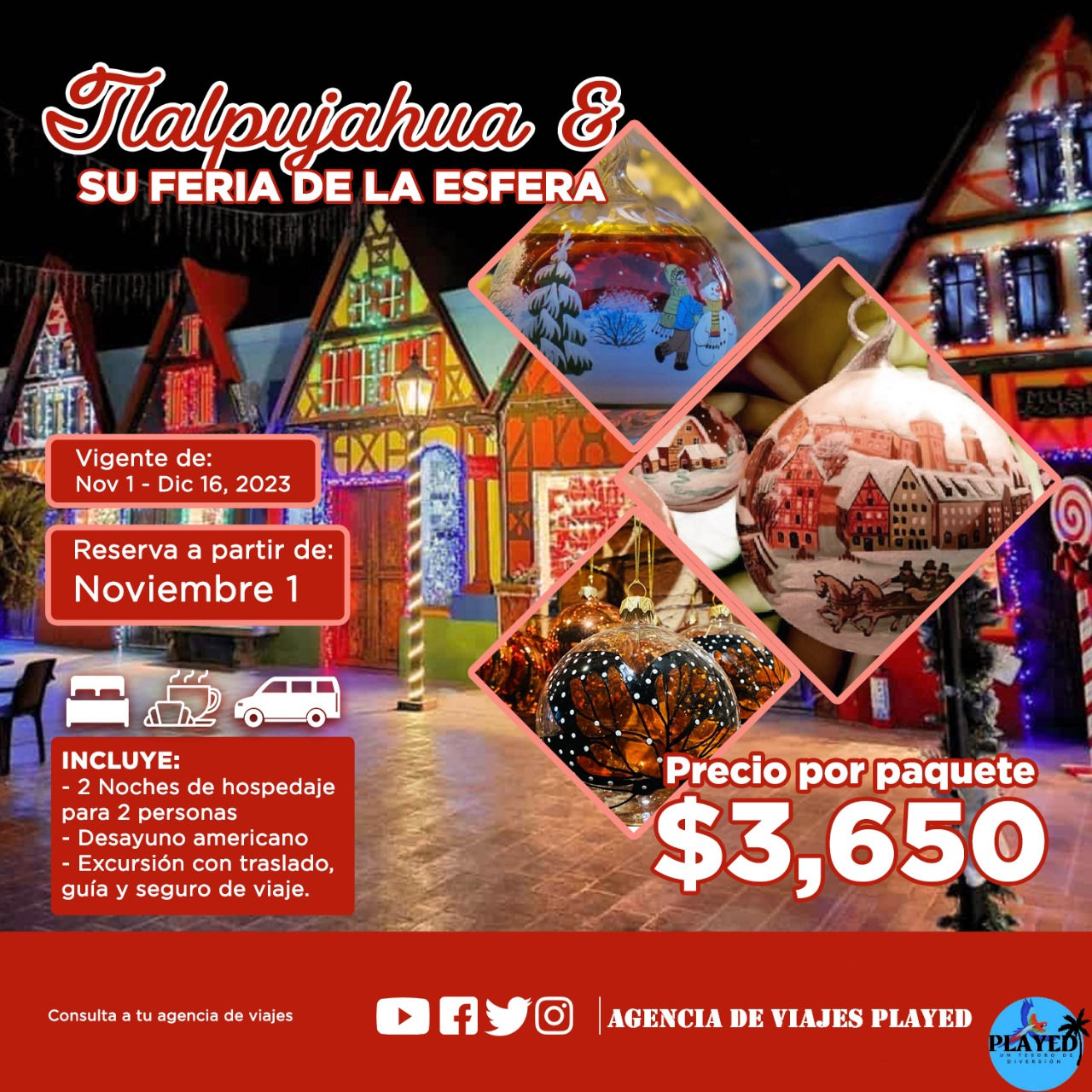 Tlalpujahua y su feria de la esfera