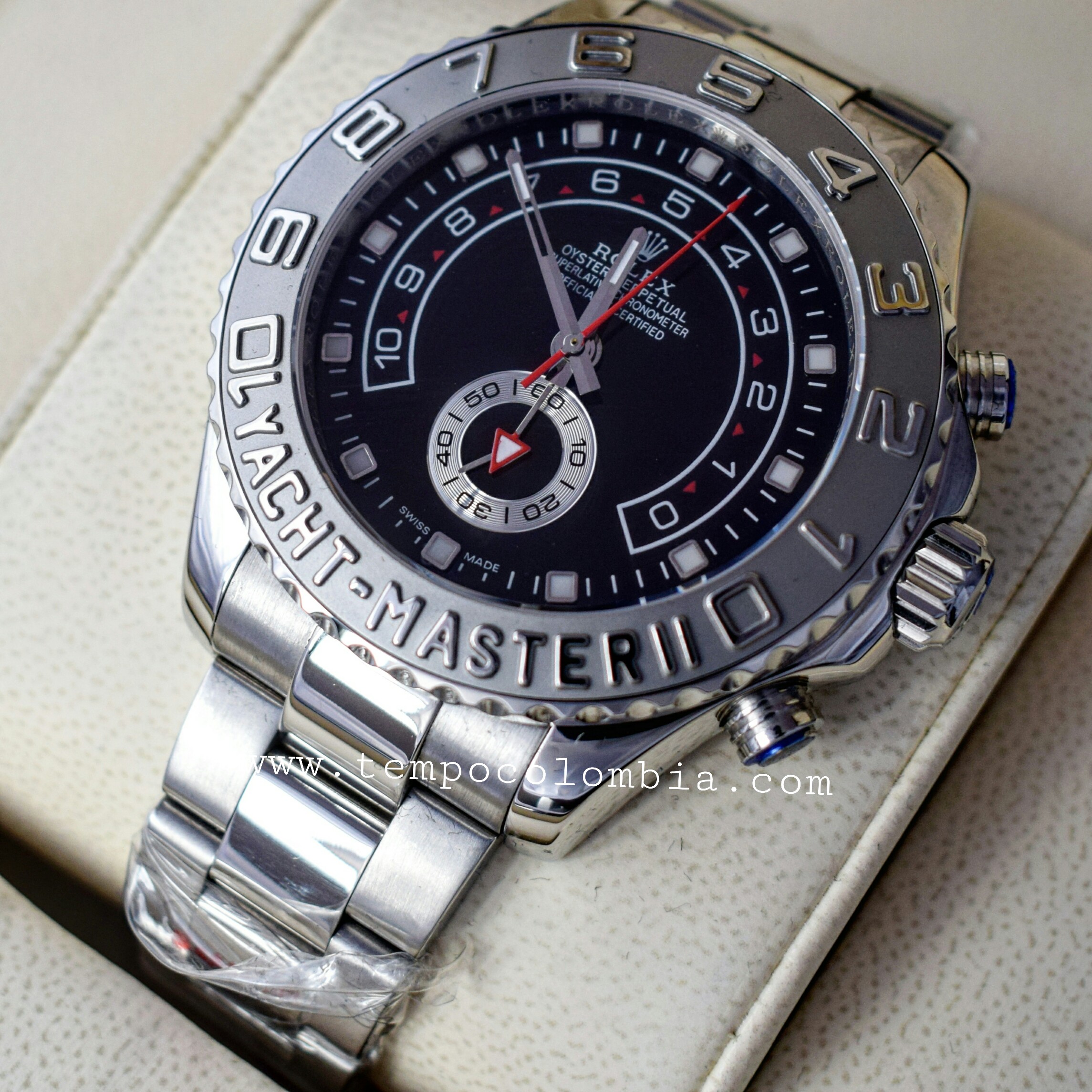 YACHT MASTER II DIAL NEGRO