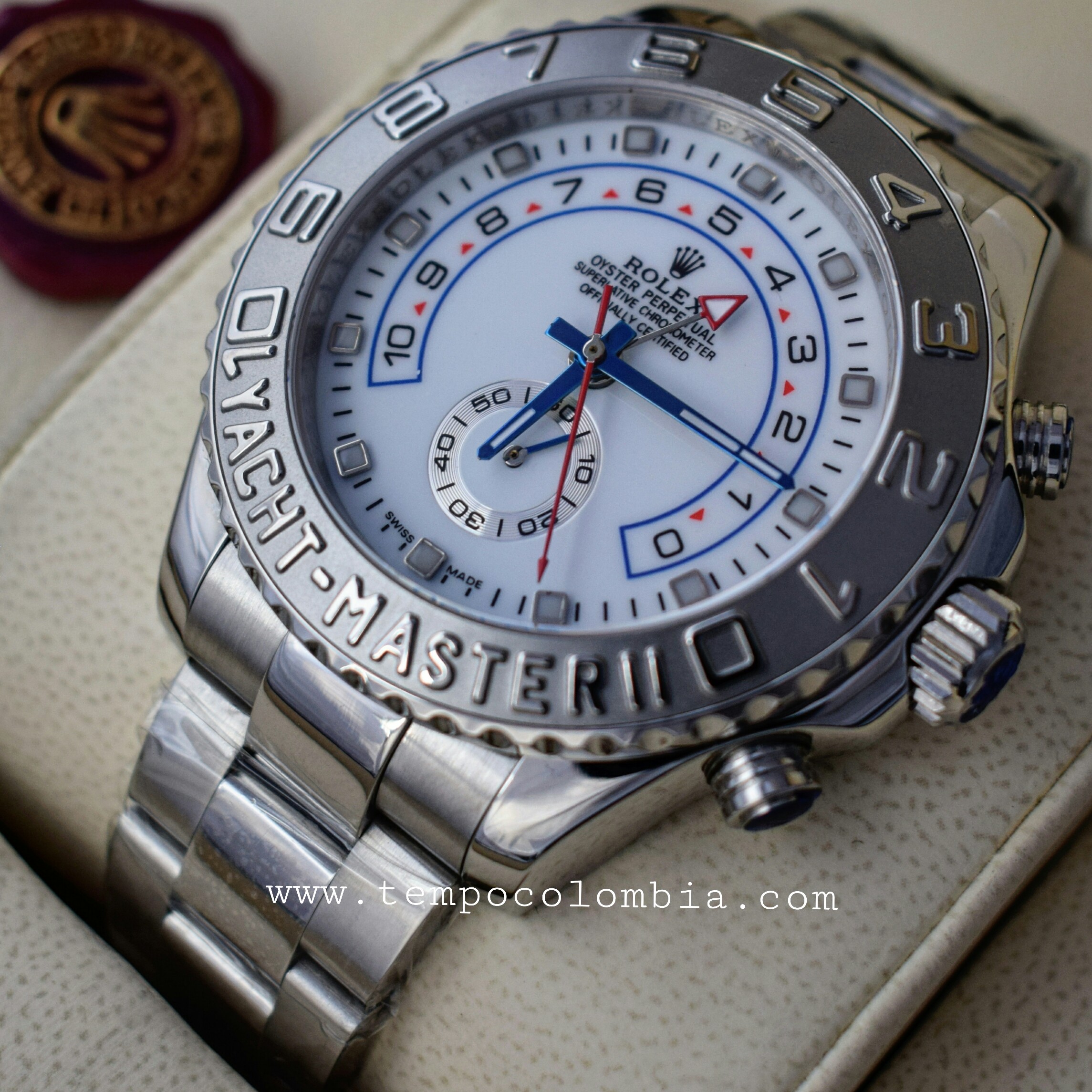 YACHT MASTER II DIAL BLANCO ROLEX