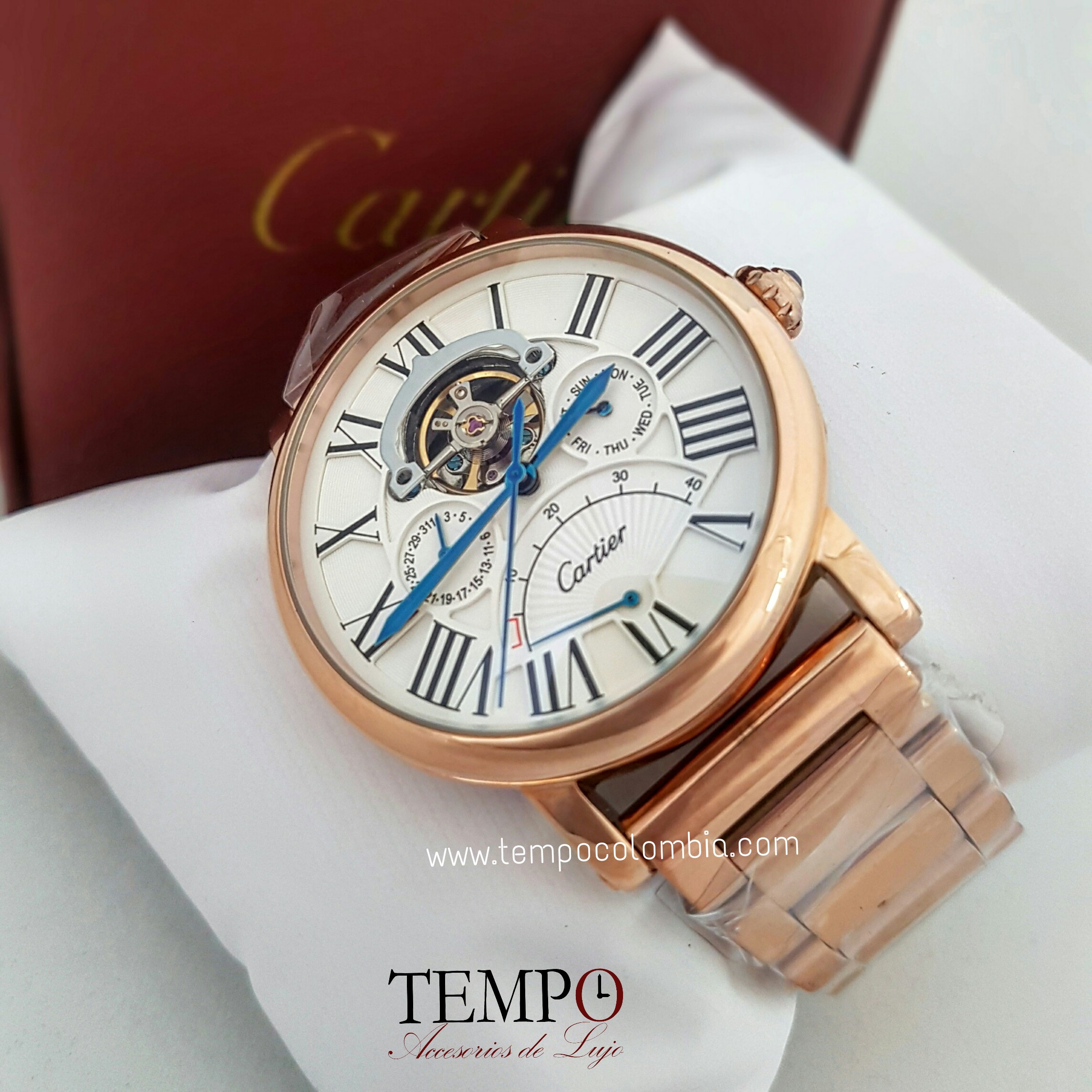 ROTONDE DE CARTIER FLYING TOURBILLON