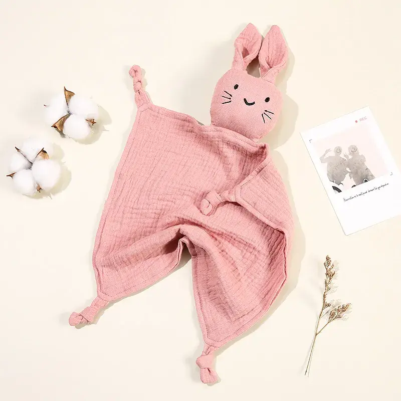 Children's Double-Layer Cotton Gauze Hug Blanket