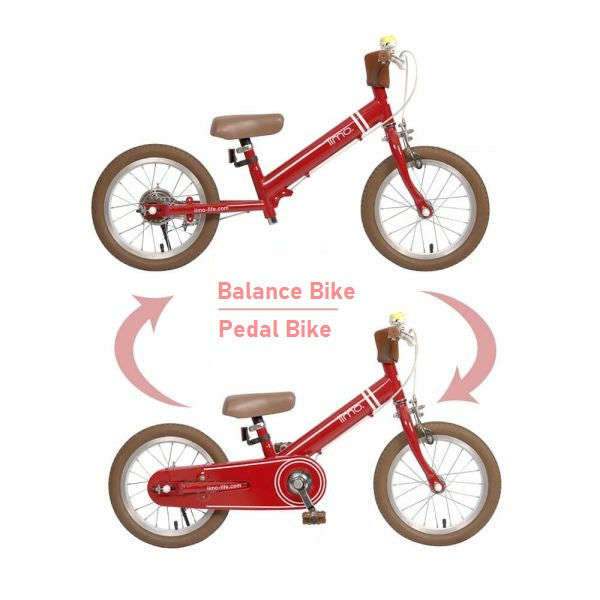Thumbnail: iimo 2-in-1 Balance Bike 14" (Balance Bike to Pedal Bike)