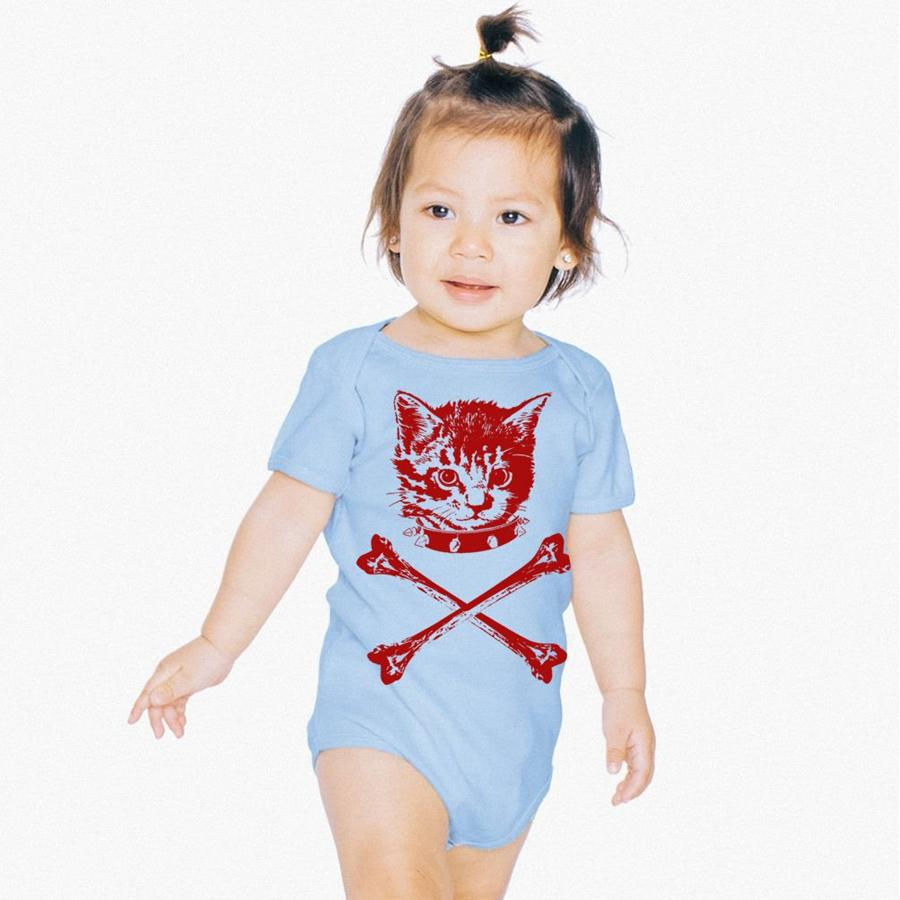 Thumbnail: Kitten Crossbones Onesie