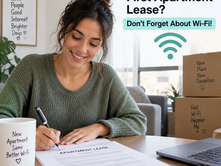 Signing Your First Apartment Lease? Don't Forget About Wi-Fi