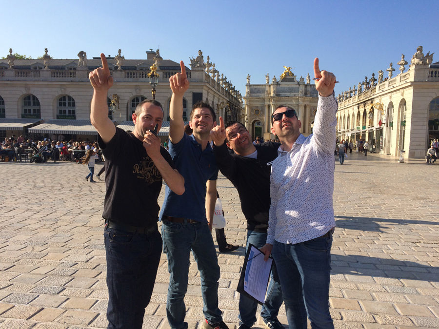 jeu en equipe team building nanny fun